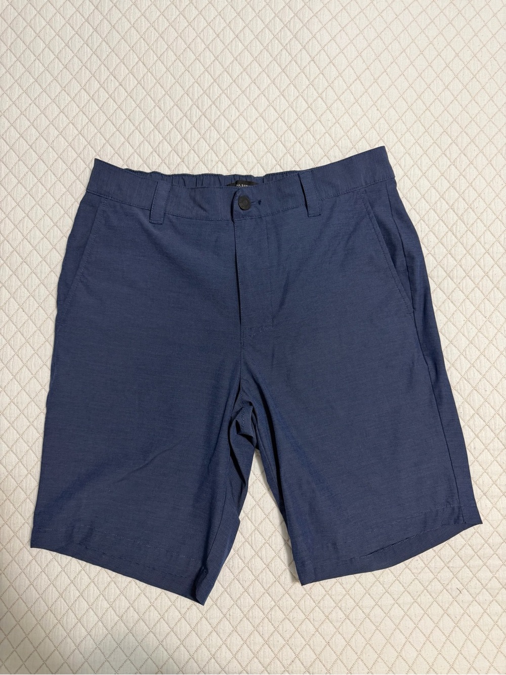 Banana Republic Men's Blue Hybrid Shorts Size 32 Elastic Waist